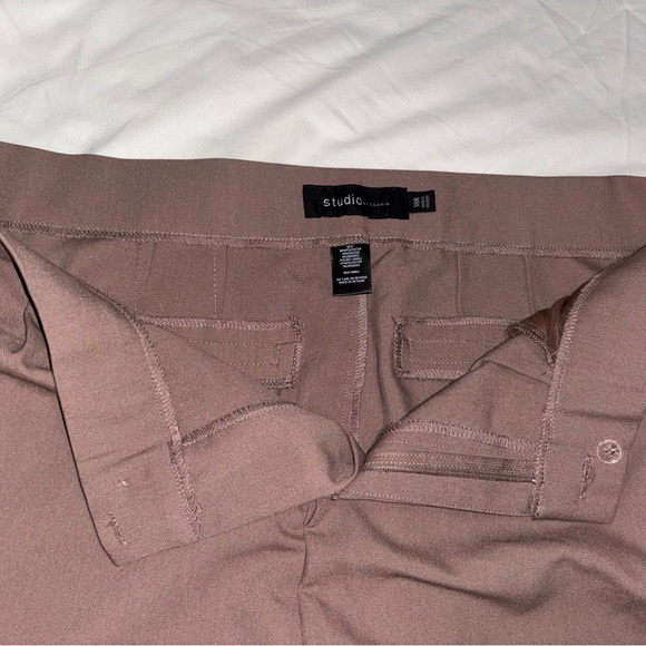 Torrid Wide Leg Tailored Twill Pant - Picture 9 of 10